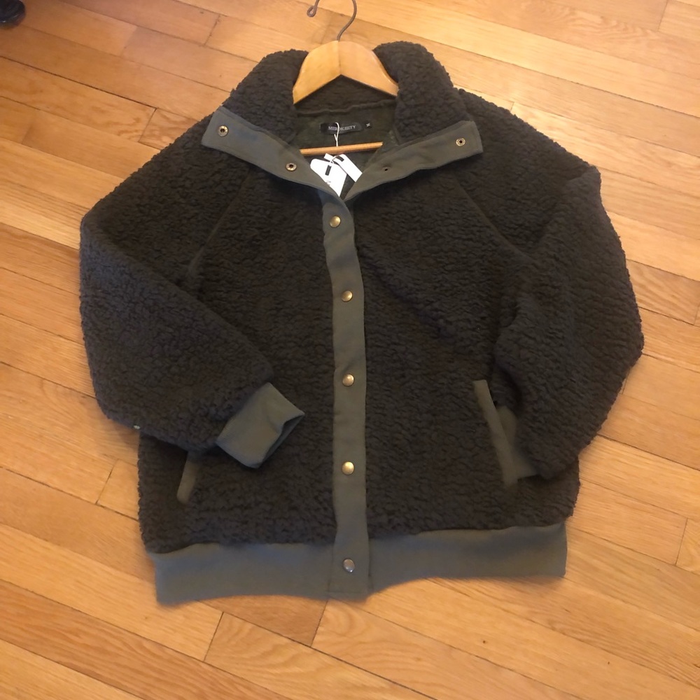 NWT Jacket Coat with Pockets - Picture 4 of 8
